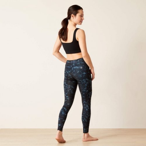 Legginsy damskie Eos Print FS - Ariat - stormy skies
