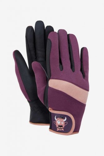 Rękawiczki zimowe MONSTER - Horze - fioletowy