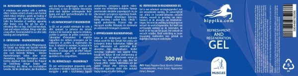 Żel odświeżająco-regenerujący 300ml - HIPPIKA.COM