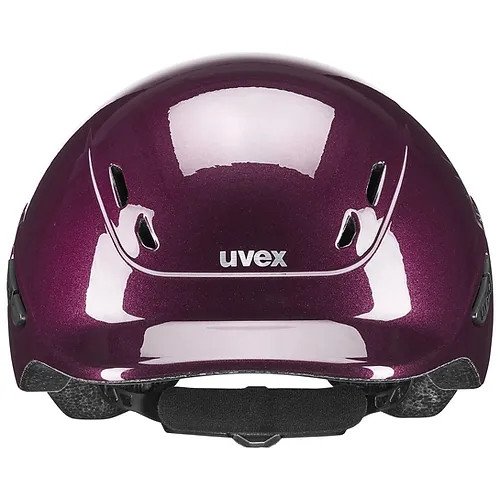 Kask jeździecki KIDOXX FLOWER - UVEX - burgundy