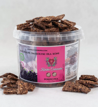 Naturalne ciasteczka 2L - Końska Cukierenka - porzeczka
