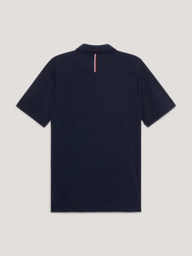 Koszulka polo męska HARLEM LOGO - Tommy Hilfiger Equestrian -  desert sky