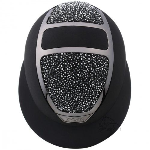  Kask Star Lady Chrome WG11 - KASK - czarny Swarovski galuchat - roz. 53-56