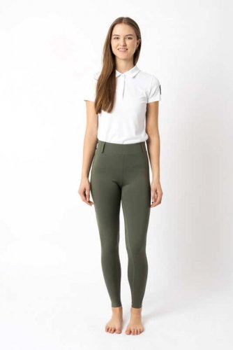 Legginsy jeździeckie damskie DEA Full Grip - Horze