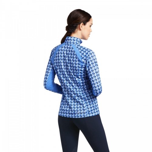 Bluzka damska SUNSTOPPER 2.0 - Ariat - ditsy horse