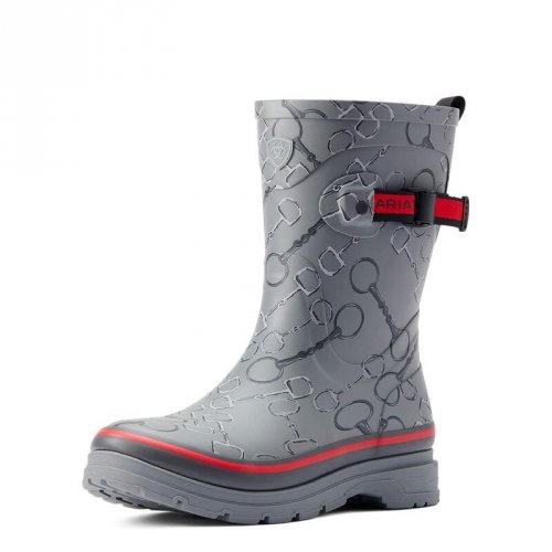 Kalosze KELMARSH MID - Ariat - grey bit print 
