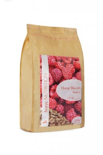 Cukierki dla koni Biscuits Raspberry 1 kg - Horze