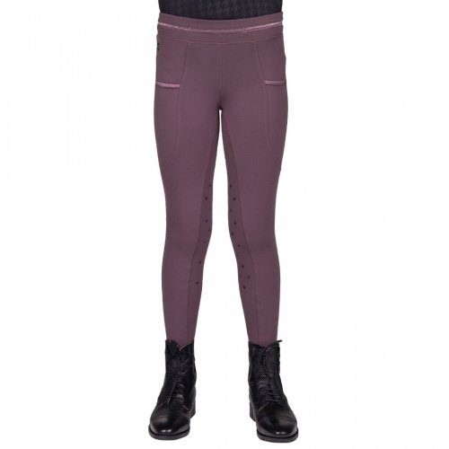 Legginsy zimowe młodzieżowe FAYEN JUNIOR AW 24/25 - QHP - vintage violet 