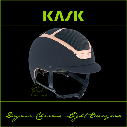 Kask Dogma Chrome Light Everyrose - KASK - granatowy - roz. 55-56