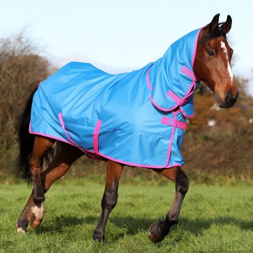 Derka padokowa z kołnierzem 150/150g 600D FREEDOM TURNOUT - Bucas - denim