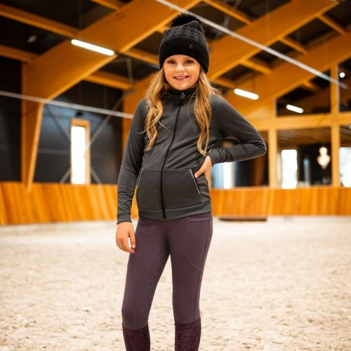 Legginsy zimowe młodzieżowe FAYEN JUNIOR AW 24/25 - QHP - vintage violet 