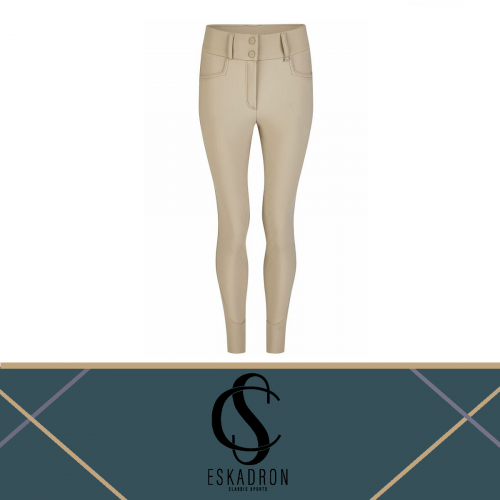 Bryczesy damskie FULL RIDING BREECHES FULL GRIP Classic Sports S/S 26 - Eskadron - sierra
