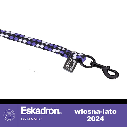Uwiąz Regular SH Dynamic SS24 - Eskadron - black/white/purple