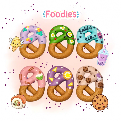 Precelki z lukrem 6 szt. FOODIE - Candy Horse 