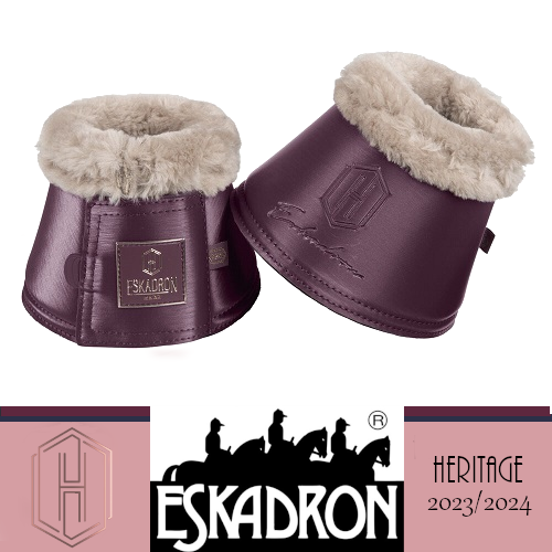 Kaloszki GLAMSLATE FAUXFUR Heritage 23/24 - Eskadron - cassis