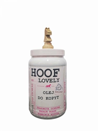SO... LOVELY HOOF CARE OIL - olej do kopyt 500 ml - YOU&amp;YOUR HORSE