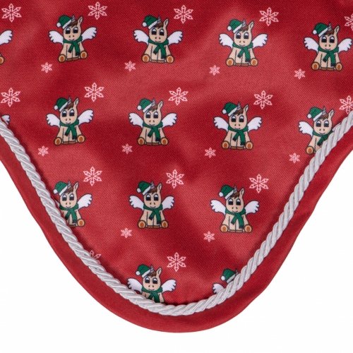Nauszniki MERRY CHRISTMAS - QHP - red