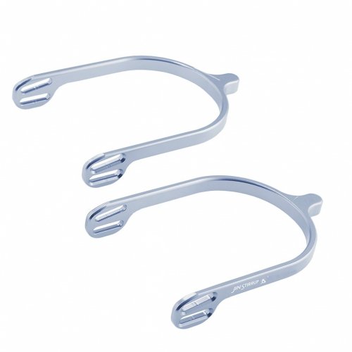 Ostrogi aluminiowe Medium- titan - Jin Stirrup