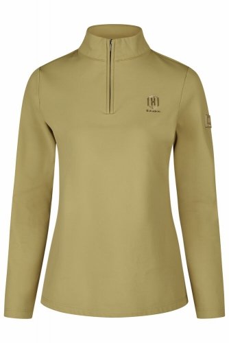 Bluzka techniczna HALF-ZIP SHIRT Heritage AW 25/26  - Eskadron - cardamom