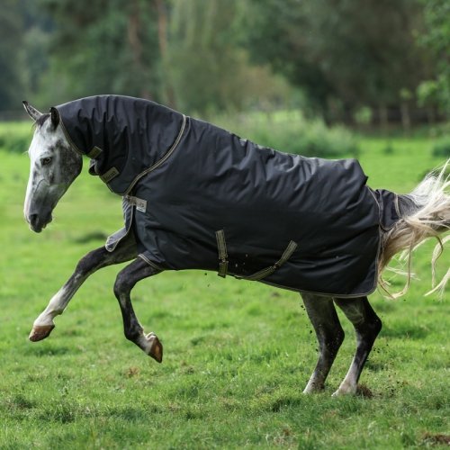 Derka padokowa z kołnierzem 0/0g 600D FREEDOM TURNOUT - Bucas - black/taupe