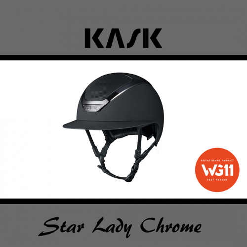 Kask Star Lady Chrome WG11 - KASK - czarny - roz. 53-56