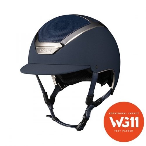 Kask Dogma Chrome Light WG11 - KASK - granatowy/srebrny - roz. 55-56