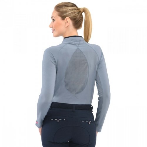 Koszulka damska funkcyjna CORAH SS22 - Spooks - dusty blue