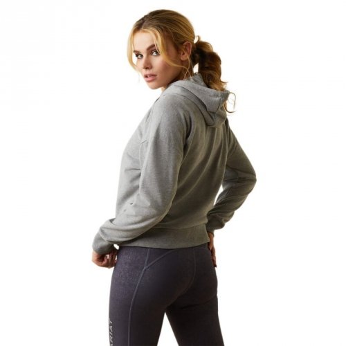 Bluza damska JUST HOODIE - Ariat - heather grey