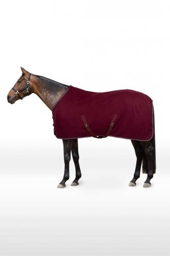 Derka polarowa Kiel - Horze - dark red 