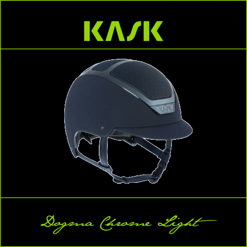 Kask Dogma Chrome Light - KASK - granatowy - roz. 55-56