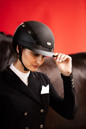 Kask ABUS AirLuxe SUPREME - Pikeur - black