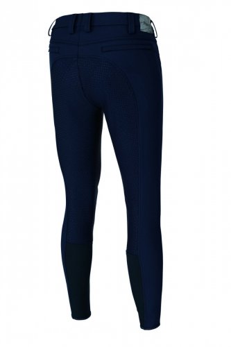 Bryczesy LEON GRIP SOFTSHELL męskie pełny lej silikonowy - Pikeur - night blue