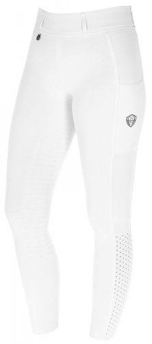 Legginsy kompresyjne młodzieżowe SS25 - białe - Covalliero 