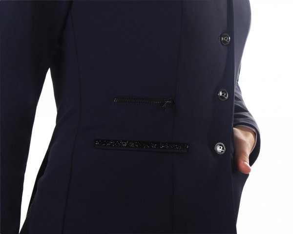 Frak jeździecki damski Juliet - QHP - blue