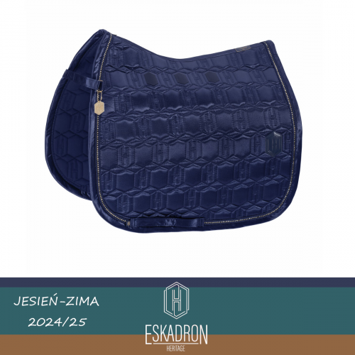 Potnik SATIN CRYSTAL SHETTY Heritage AW 24/25 - Eskadron - true blue