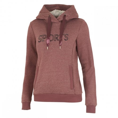 Bluza damska z kapturem CAROLINA Style jesień-zima 2022/23 - Schockemohle - rose taupe