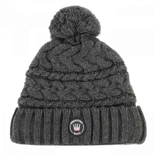 Czapka zimowa z pomponem NICKIE AW 22/23 - Spooks - grey