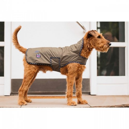Derka dla psa Rain Coat - Spooks - olive