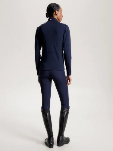 Kurtka damska ATLANTA - Tommy Hilfiger Equestrian - desert sky
