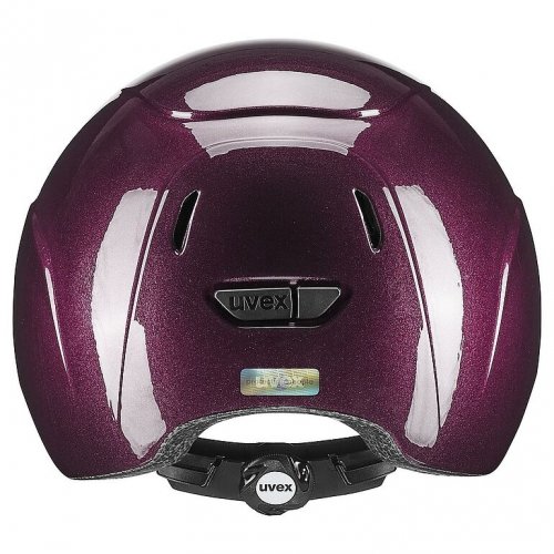Kask jeździecki KIDOXX FLOWER - UVEX - burgundy