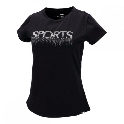 Koszulka damska LISANNE SS 2023 - Schockemohle - cool black