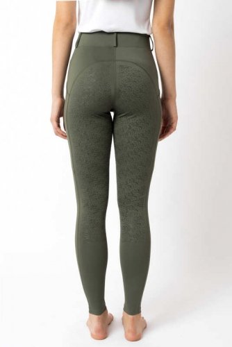 Legginsy jeździeckie damskie DEA Full Grip - Horze