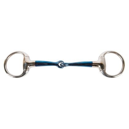 Wędzidło oliwkowe ze SŁODKIEGO METALU 14 mm - HARRY'S HORSE