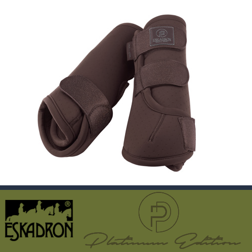 Ochraniacze przody PRO DRESSAGE FRONT Platinum 2024 - Eskadron - teak brown