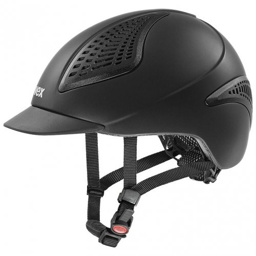Kask jeździecki EXXENTIAL III - UVEX - czarny