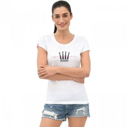 Koszulka damska LUHNA SS22 - Spooks - white