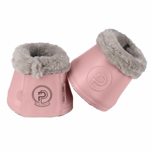 Kaloszki SOFTSLATE FAUX FUR Platinum 2025 - Eskadron - softy rouge