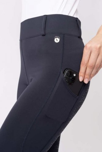 Legginsy jeździeckie damskie DEA Full Grip - Horze