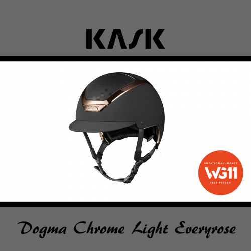 Kask Dogma Chrome Light Everyrose WG11 - KASK - czarny - roz. 57-59