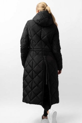 Płaszcz damski  ocieplany GEM- Anthracite Dark Grey - B//Vertigo 